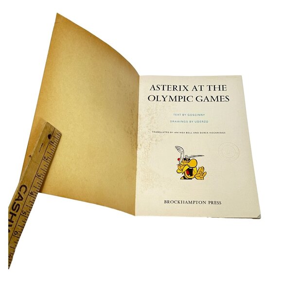 Asterix Graphic Novel Book Lot 4 Cleopatra Olympic Spain Legion PB 70s English - Picture 14 of 16